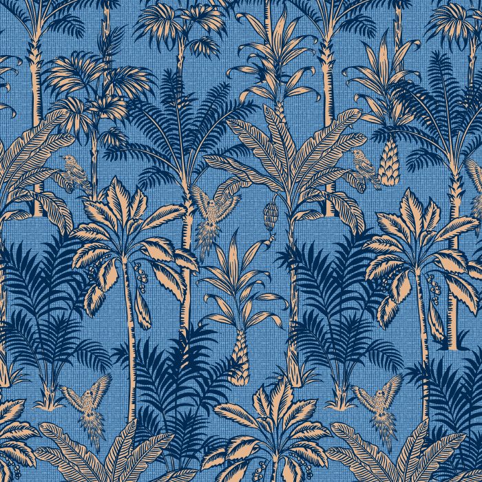 Create a stunningly gorgeous interior with our Monochrome Jungle Peel and Stick Removable Wallpaper.