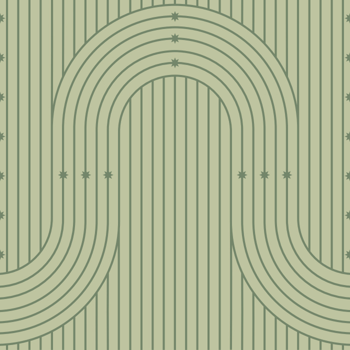 Add an eye-catching retro accent to any wall in your home with our Arched Lines Peel And Stick Removable Wallpaper.