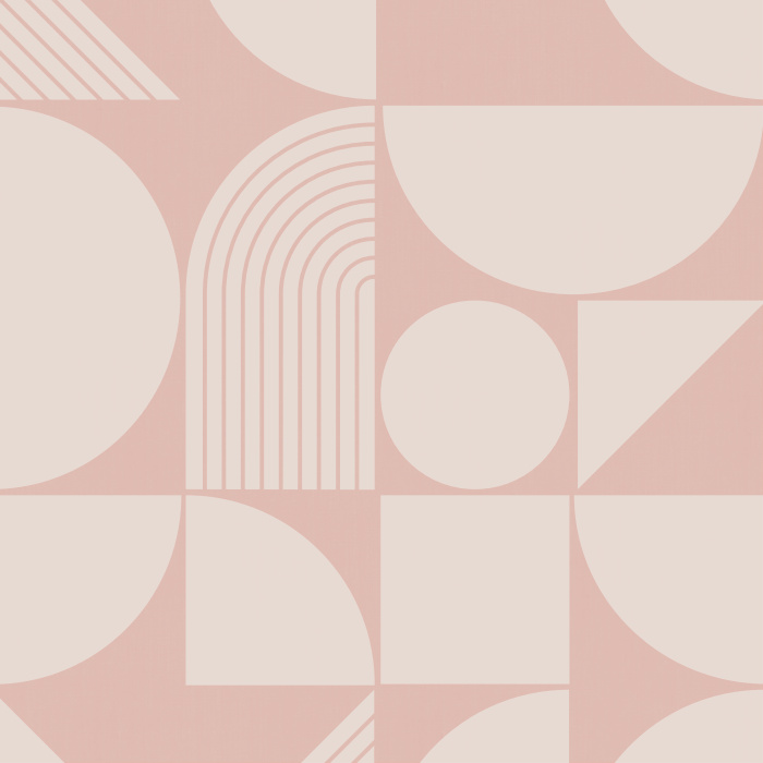 Our Shapes Noir Peel And Stick Removable Wallpaper is sure to bring a fun and retro accent to any wall in your home.
