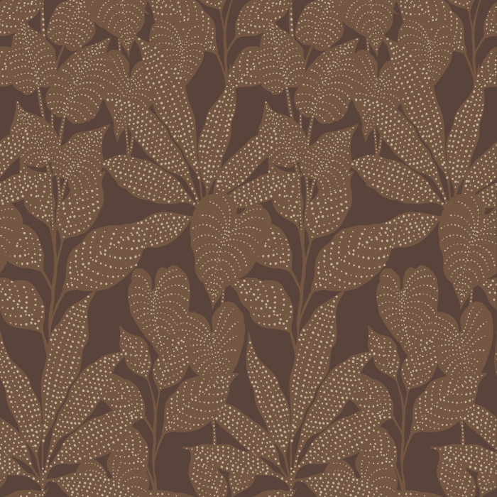 Bring a tropical jungle to any wall in your home with our Dotted Leaves Forest Peel And Stick Removable Wallpaper.
