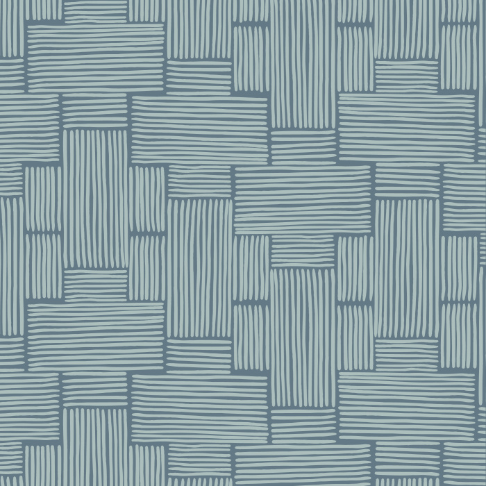 Our Hatched Tiles Peel And Stick Removable Wallpaper brings an abstract accent to any wall in your home.