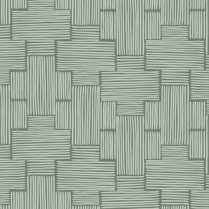 Our Hatched Tiles Peel And Stick Removable Wallpaper brings an abstract accent to any wall in your home.