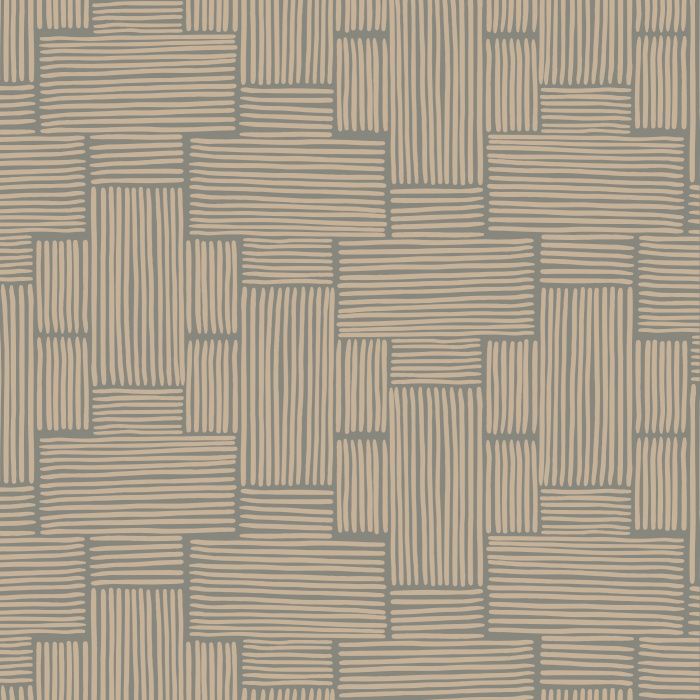 Our Hatched Tiles Peel And Stick Removable Wallpaper brings an abstract accent to any wall in your home.