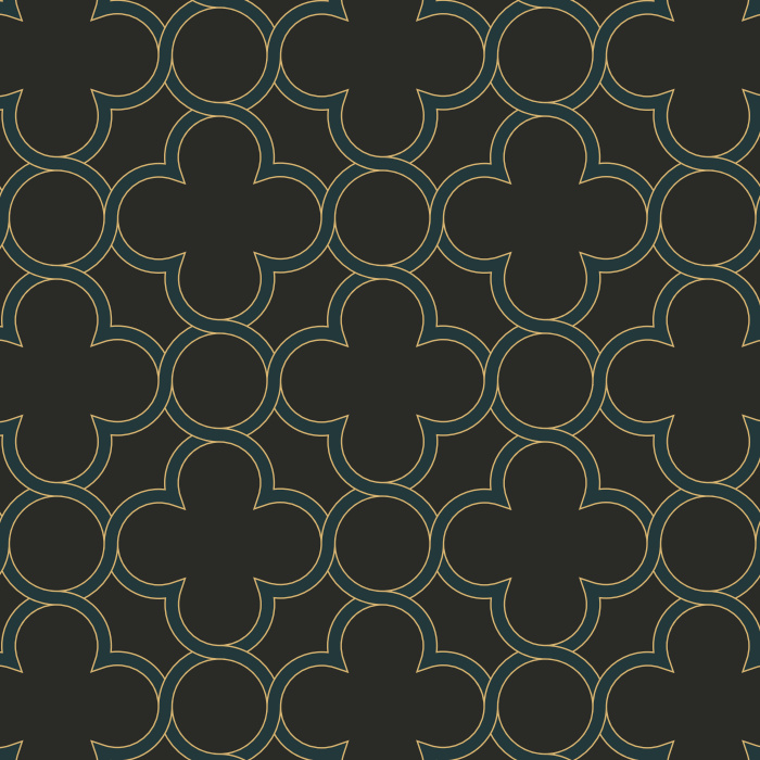 Our Intertwining Foils Peel And Stick Removable Wallpaper brings a moody vibe to any wall in your home.