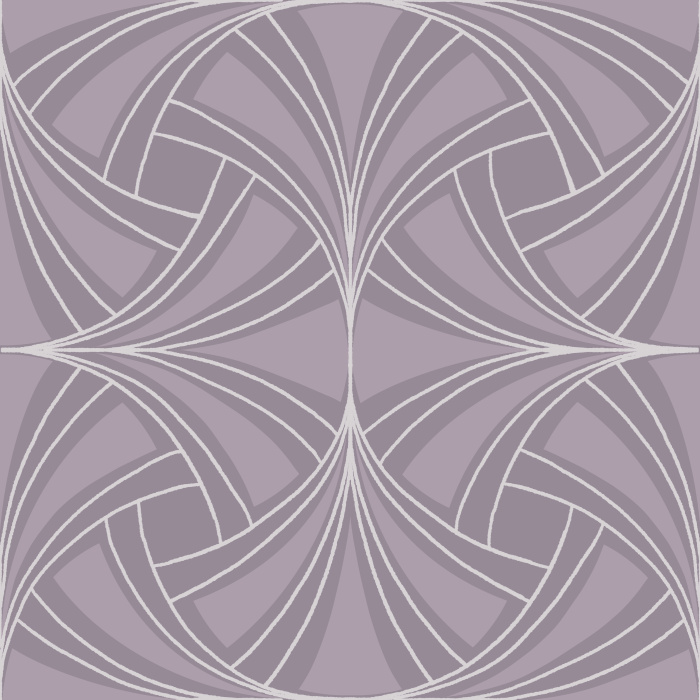 Create a stunning space with our Intertwined Scallops Peel and Stick Removable Wallpaper.
