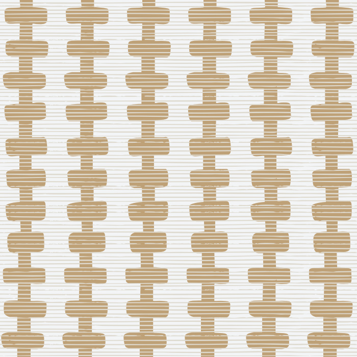 Our Modern Stitch Peel And Stick Removable Wallpaper brings a classic vibe to any wall in your home.