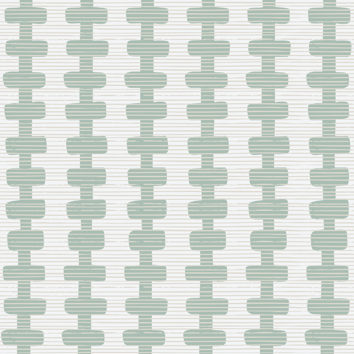 Our Modern Stitch Peel And Stick Removable Wallpaper brings a classic vibe to any wall in your home.