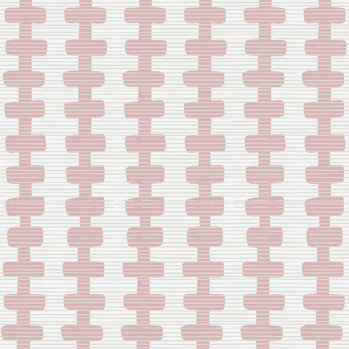Our Modern Stitch Peel And Stick Removable Wallpaper brings a classic vibe to any wall in your home.