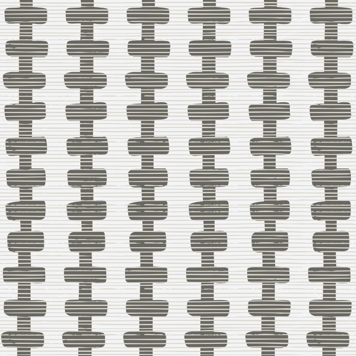 Our Modern Stitch Peel And Stick Removable Wallpaper brings a classic vibe to any wall in your home.