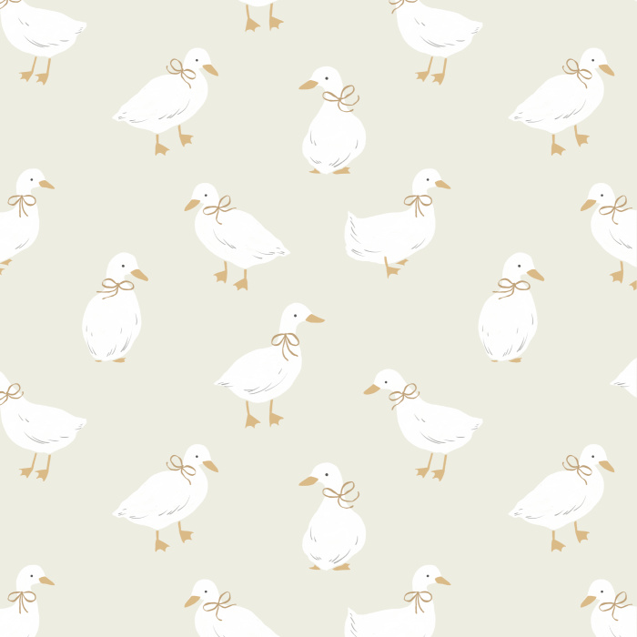 Our Little Ducklings Peel And Stick Removable Wallpaper adds a cute touch to any child's room.