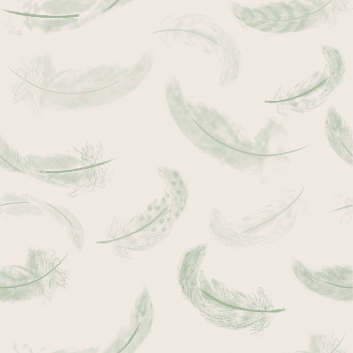 Add a light, elegant look to any wall in your home with our Floating Feathers Peel And Stick Removable Wallpaper.