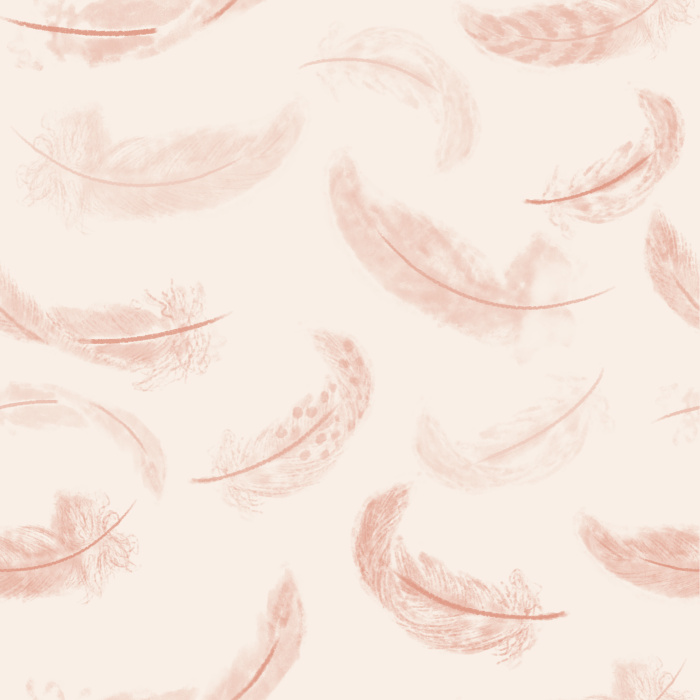 Add a light, elegant look to any wall in your home with our Floating Feathers Peel And Stick Removable Wallpaper.