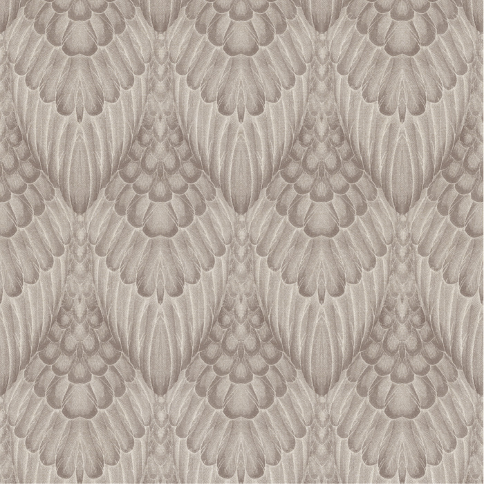 Add an eye-catching statement to any wall in your home with our Elegant Feathers Peel And Stick Removable Wallpaper.