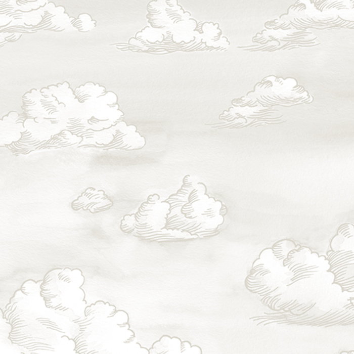 Create a lazy, cloudy afternoon in your child's room with our Endless Clouds Wallpaper.