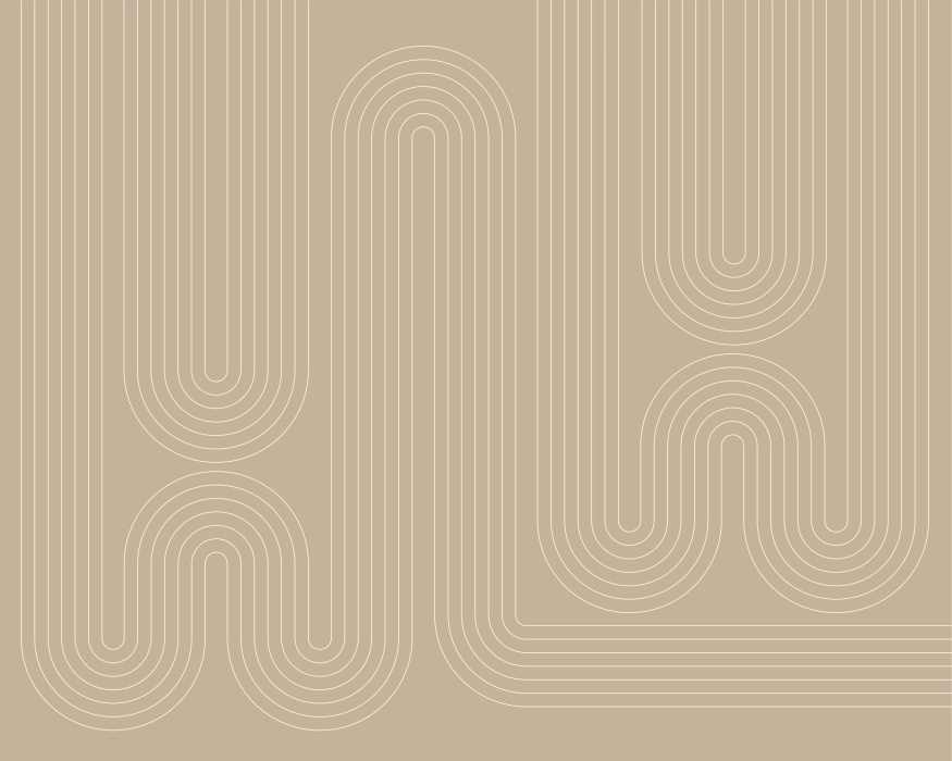 Create the perfect pop of style with our Curved Lines Peel and Stick Mural. 