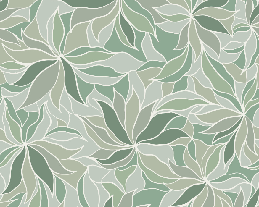 Rejuvinate your space in a bold yet serene way with our Lotus Mosiacs Peel and Stick Mural.