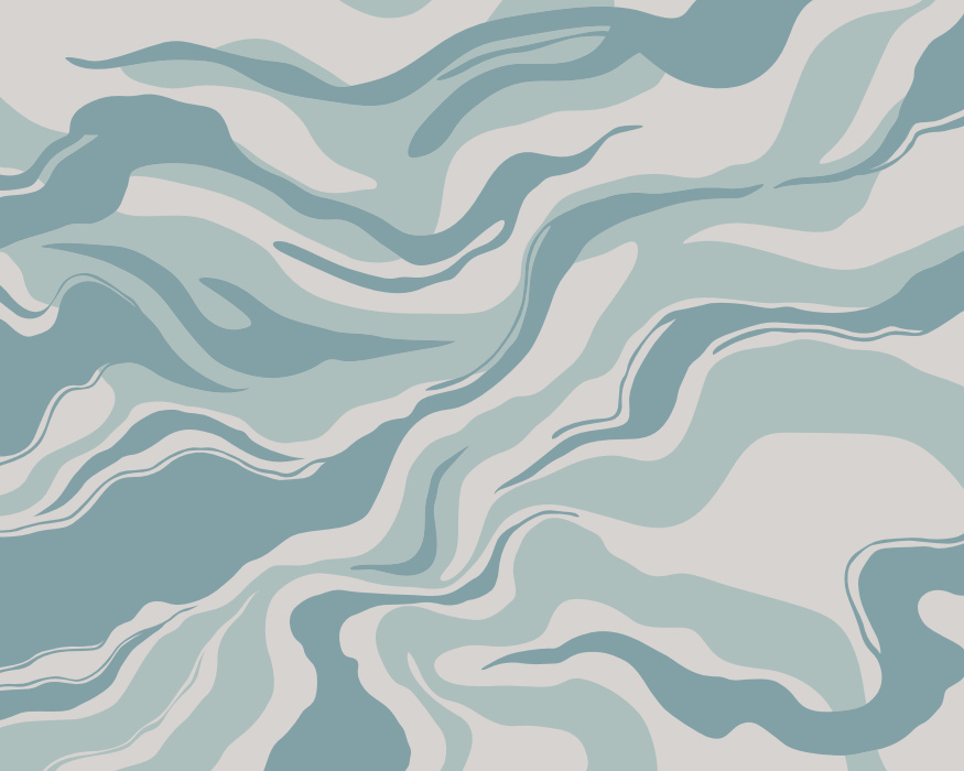 Transform your space with the Abstract Currents Peel & Stick Mural, designed to bring a cool, modern vibe to any room.