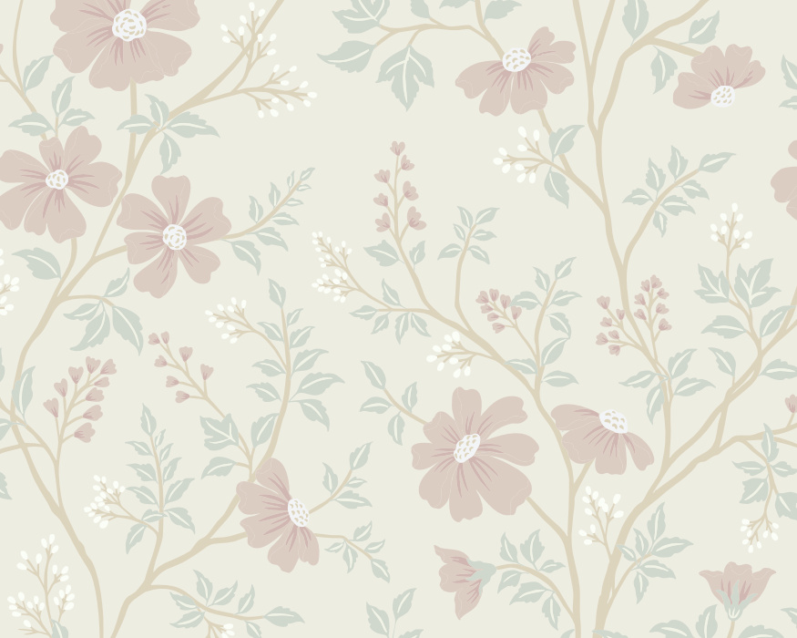 Create a beautifully grand millennial space with our Chinoiserie Garden Peel & Stick Mural.