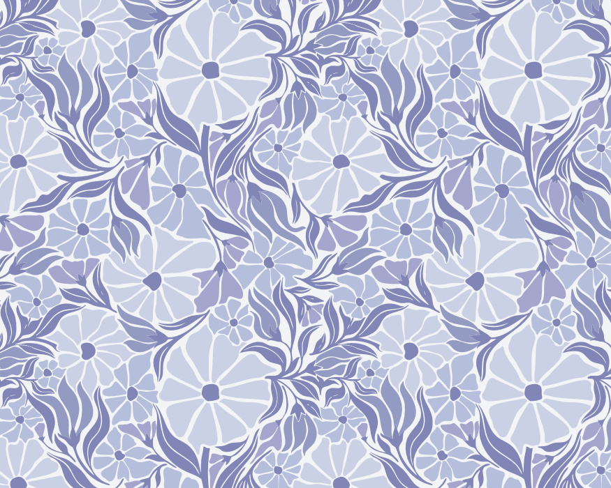 Transform your space with the Abstract Summer Florals Peel & Stick Mural, designed to bring a cheerful, retro-inspired vibe to any room.