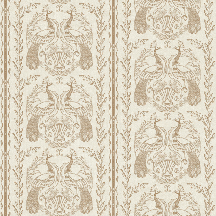 Our Classic Peacock Peel and Stick Removable Wallpaper is sure to add an elegant, vintage vibe to any wall in your home.