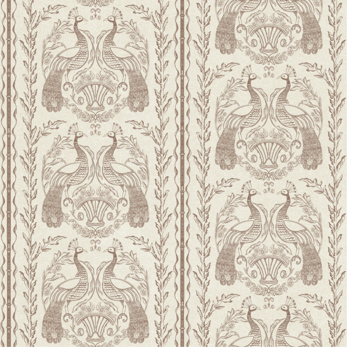 Our Classic Peacock Peel and Stick Removable Wallpaper is sure to add an elegant, vintage vibe to any wall in your home.