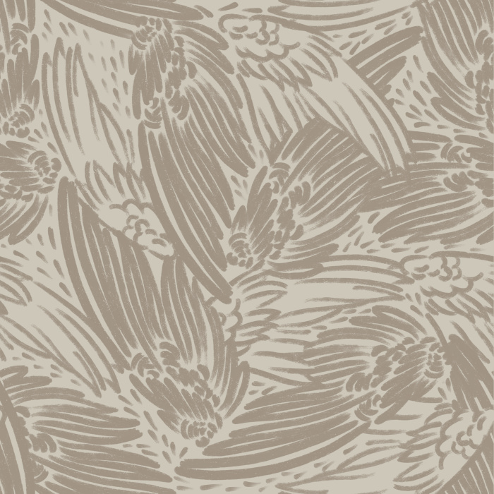 Our Wispy Feathers Peel and Stick Removable Wallpaper is sure to bring an eye-catching statement to any wall in your home.
