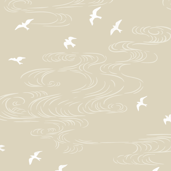 Transform any wall in your home into a beautiful sky with our Skyward Migration Peel and Stick Removable Wallpaper.