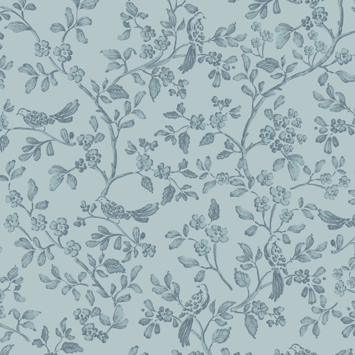 Create a perfectly enchanting space to escape to with our Charming Swallows Peel and Stick Removable Wallpaper.