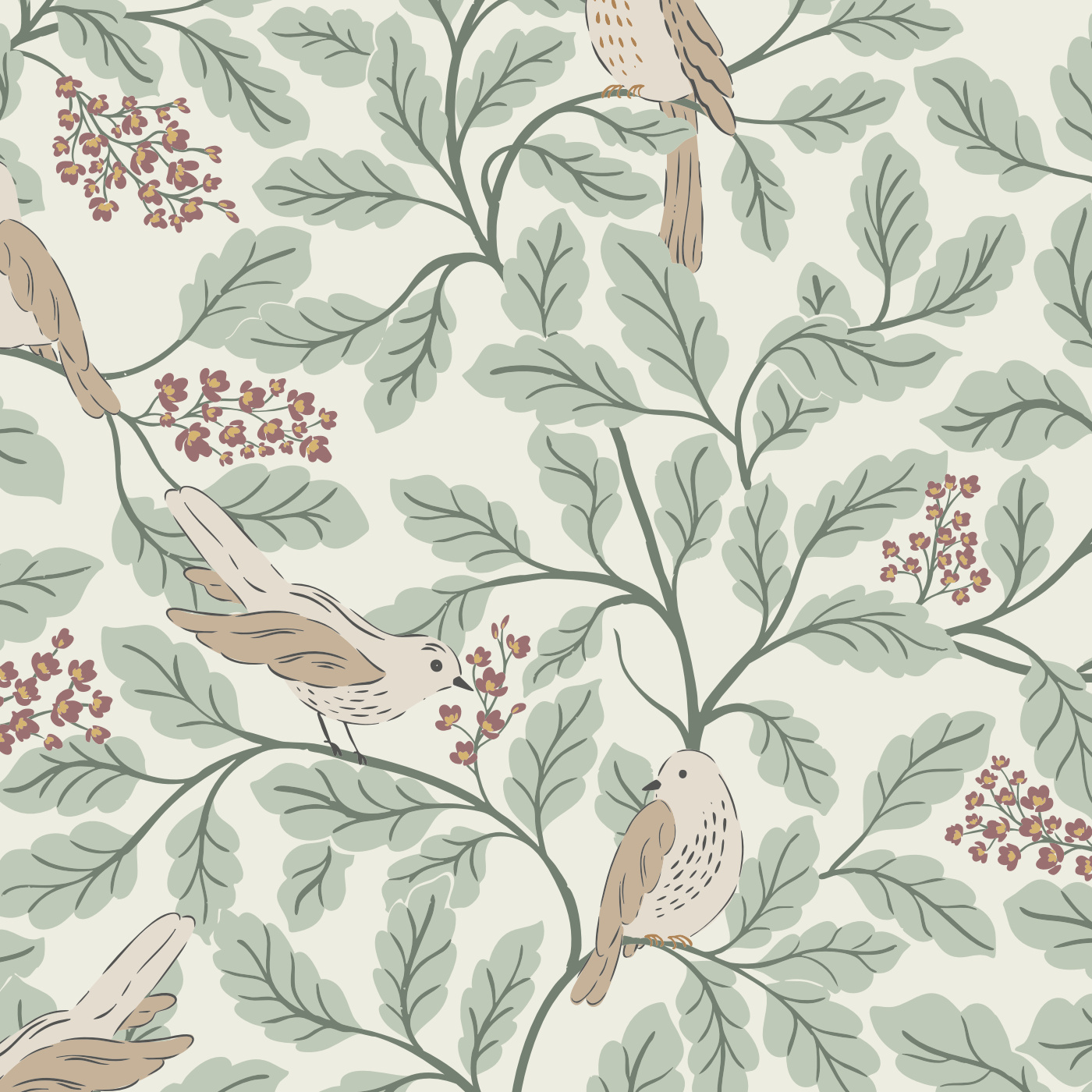 Bird Song Wallpaper