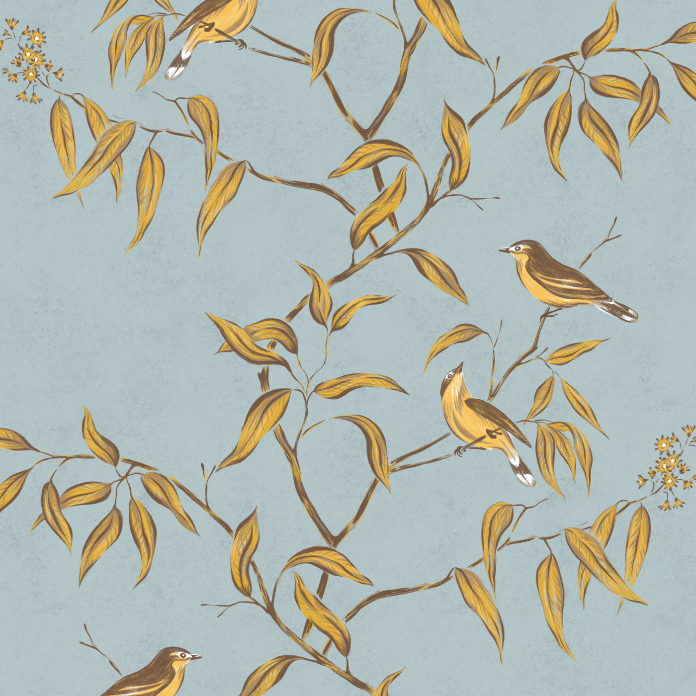 Canary Canopy Wallpaper