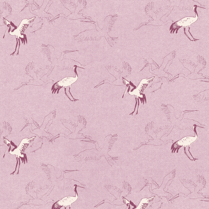 Create a classic, nostalgic look with our Heron Ballet Peel and Stick Removable Wallpaper.