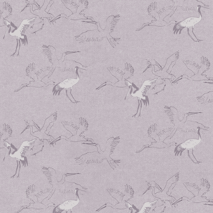 Create a classic, nostalgic look with our Heron Ballet Peel and Stick Removable Wallpaper.