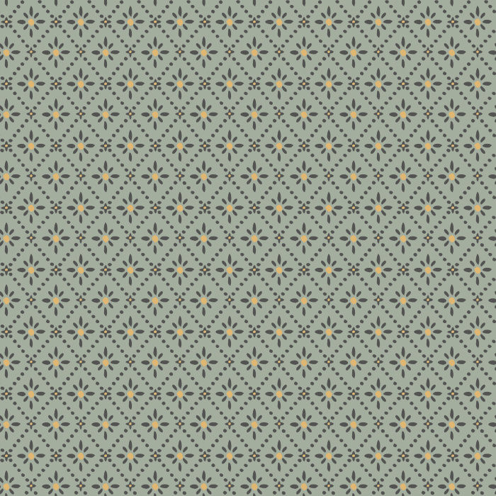 Bloom Lattice is a charming floral diamond wallpaper design that adds vintage elegance to any space.