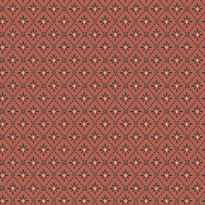 Bloom Lattice is a charming floral diamond wallpaper design that adds vintage elegance to any space.