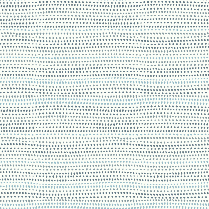 Drifting Dots Wallpaper features tiny hand-drawn dots arranged in softly undulating horizontal lines across a creamy neutral backdrop.