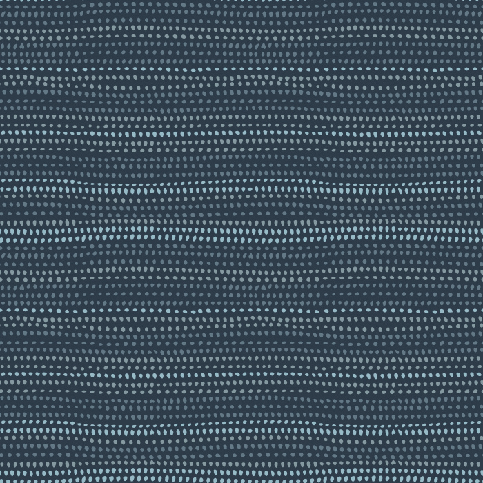 Drifting Dots Wallpaper features tiny hand-drawn dots arranged in softly undulating horizontal lines across a creamy neutral backdrop.