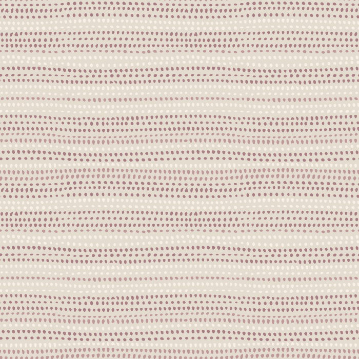 Drifting Dots Wallpaper features tiny hand-drawn dots arranged in softly undulating horizontal lines across a creamy neutral backdrop.