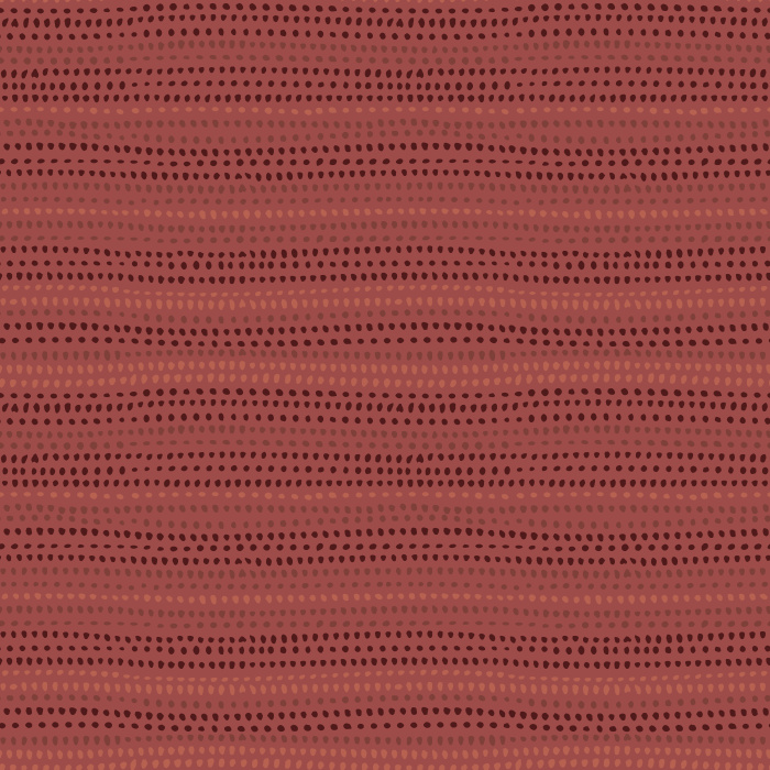 Drifting Dots Wallpaper features tiny hand-drawn dots arranged in softly undulating horizontal lines across a creamy neutral backdrop.