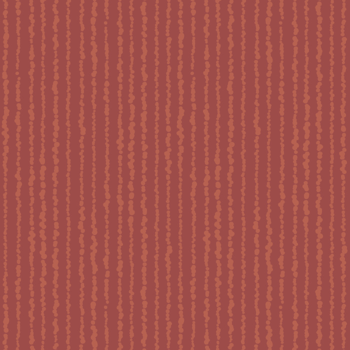 Organic Sparkles Wallpaper adds moody elegance and texture with vertical dotted lines in warm brown against a deep charcoal teal background.