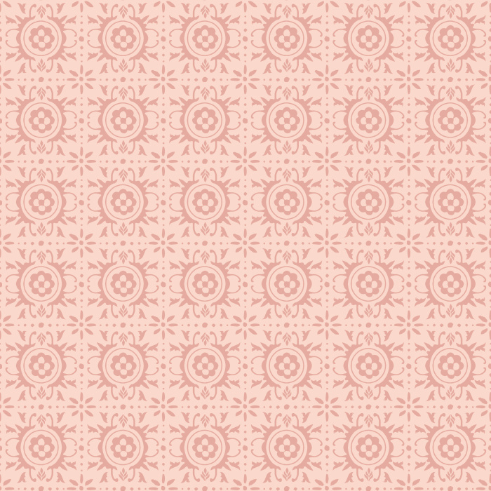 Spanish Tiles Wallpaper features a classic Mediterranean-inspired floral tile motif in warm tan and cream, bringing old-world charm to any space.