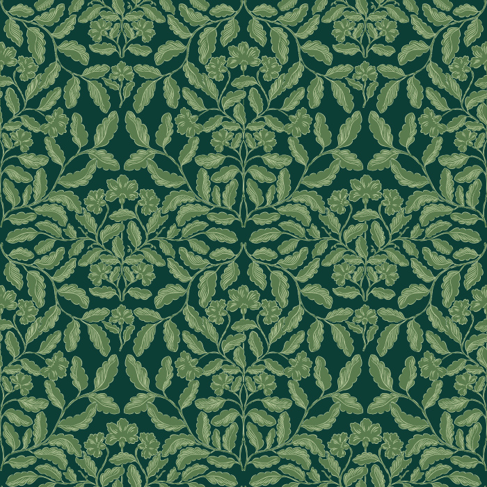 Hibiscus Glow Wallpaper showcases a richly layered floral motif with hibiscus-inspired blooms in warm taupe for a refined and organic look.