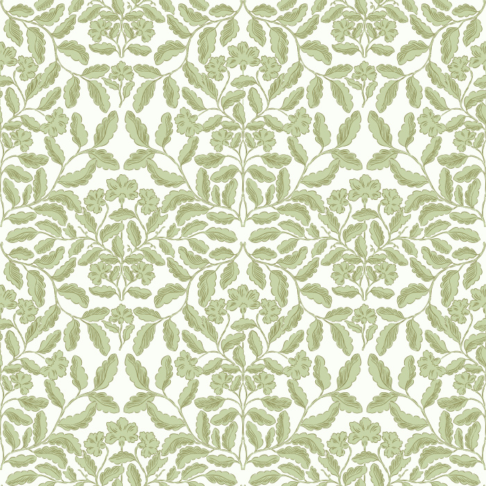 Hibiscus Glow Wallpaper showcases a richly layered floral motif with hibiscus-inspired blooms in warm taupe for a refined and organic look.