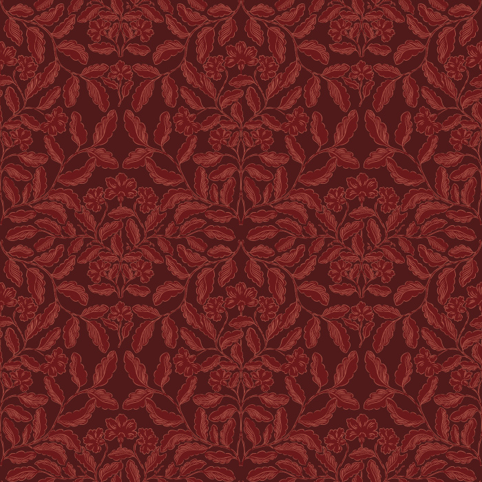 Hibiscus Glow Wallpaper showcases a richly layered floral motif with hibiscus-inspired blooms in warm taupe for a refined and organic look.