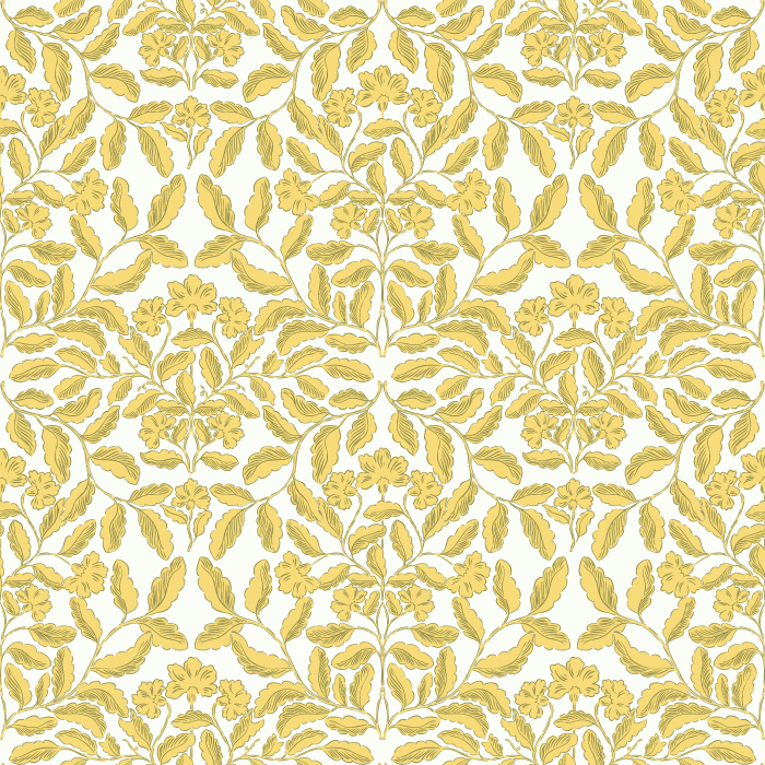 Hibiscus Glow Wallpaper showcases a richly layered floral motif with hibiscus-inspired blooms in warm taupe for a refined and organic look.