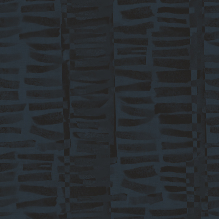 Geo Lines Wallpaper features an abstract, hand-painted linear pattern in soft taupe tones on a warm neutral base for a rhythmic modern look.