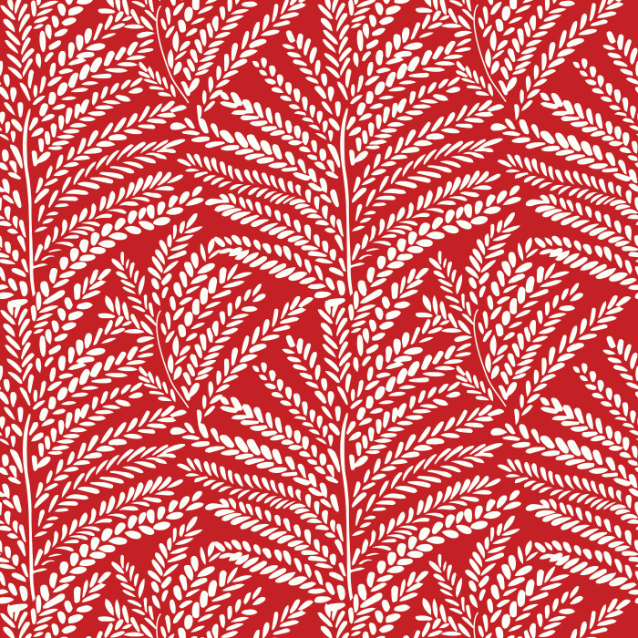 Pura Vida Wallpaper brings soft, tropical elegance to your space with a delicate palm-inspired motif in warm beige on a tan backdrop.