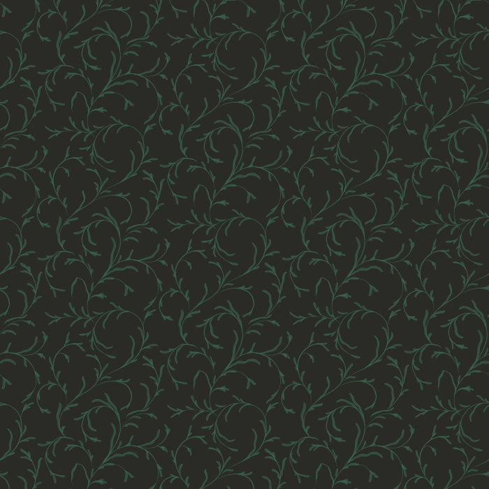 Harvest Vines Wallpaper features a delicate, trailing vine pattern in warm brown linework over a soft cream background.