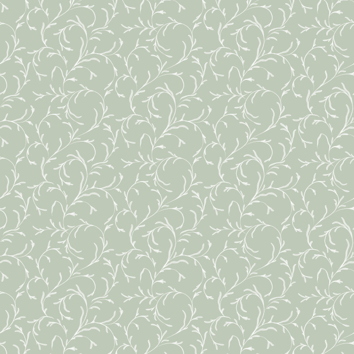Harvest Vines Wallpaper features a delicate, trailing vine pattern in warm brown linework over a soft cream background.