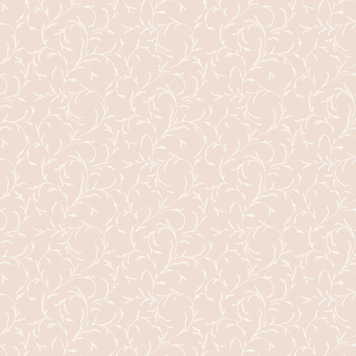 Harvest Vines Wallpaper features a delicate, trailing vine pattern in warm brown linework over a soft cream background.