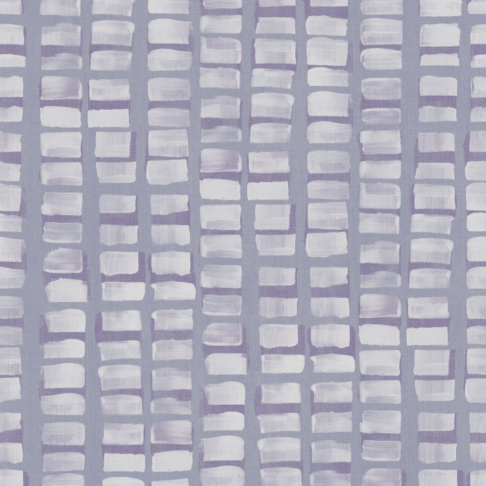 Square Strokes Wallpaper showcases a hand-painted grid of watercolor-style blocks in soft blue and green tones.